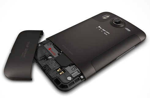 HTC Desire HD back side