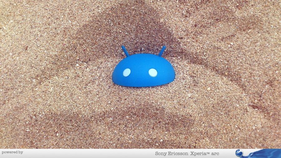 Android u pesku