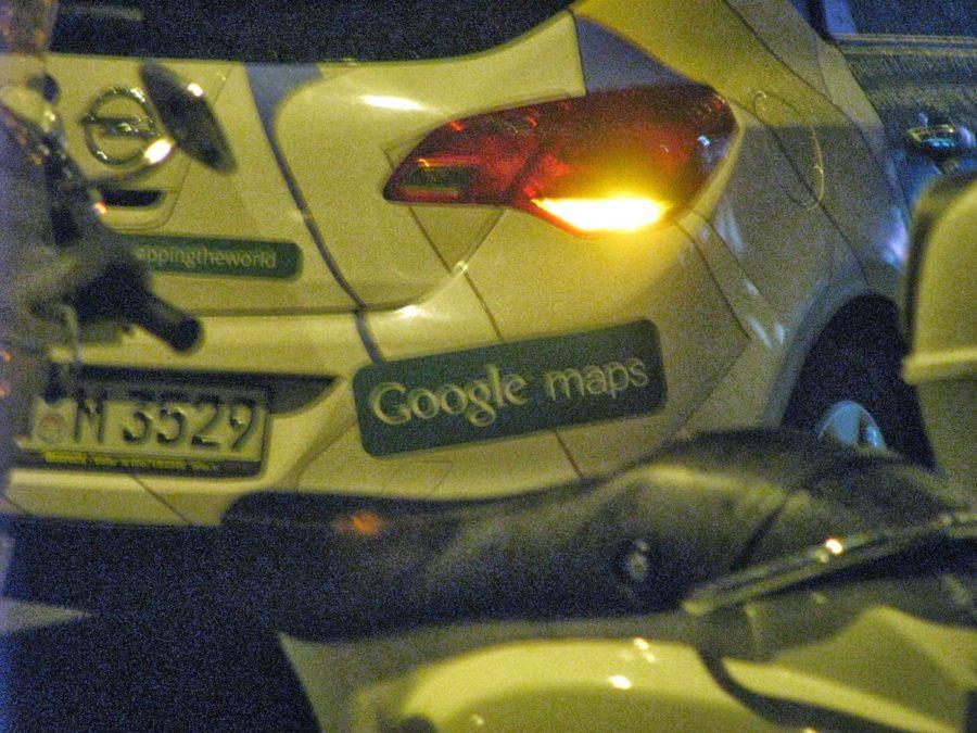 Google Maps Street View car in Serbia