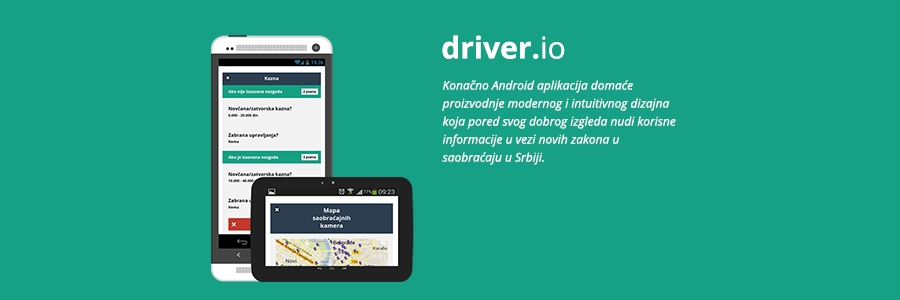 Driver.io – svi saobraćajni propisi na jednom lepom mestu