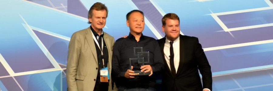 Global Mobile Award for Best Smartphone at the Mobile World Congress
