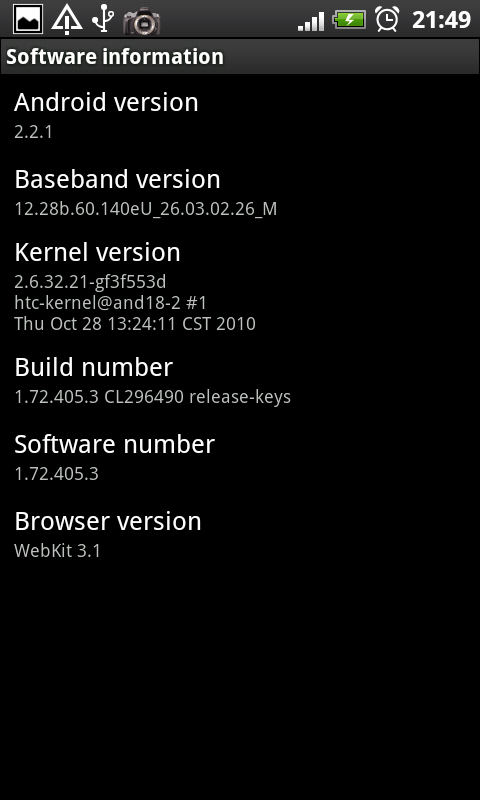 Dokaz Android 2.2.1 Dokaz Android 2.2.1