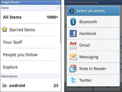 Google Reader nativna verzija