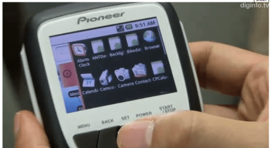 pioneer ciklometar