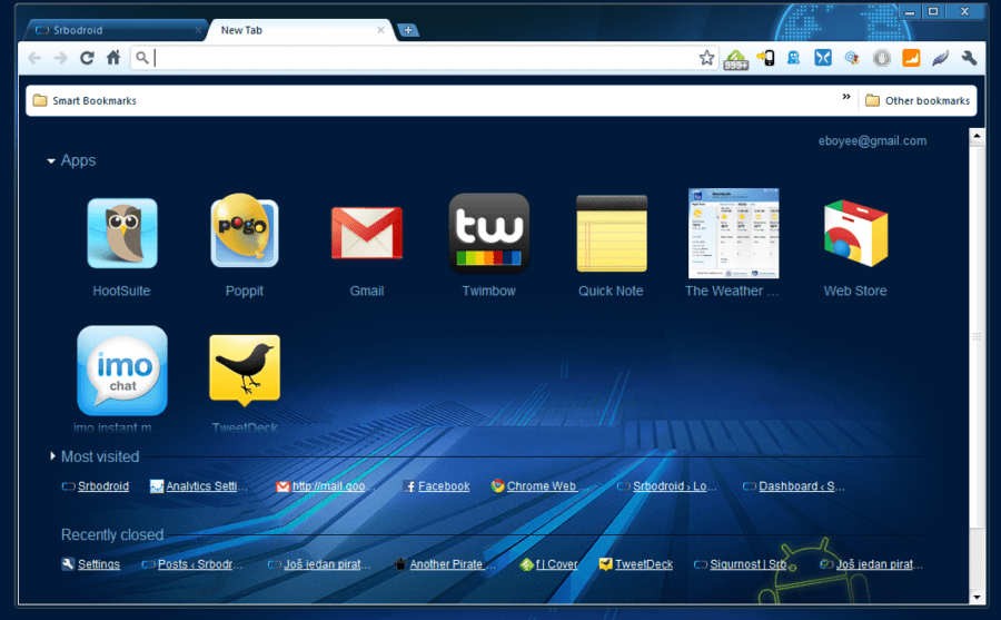 HoneyComb Theme