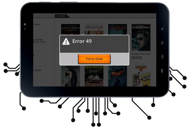 rooted devices error 49 google movie rentals