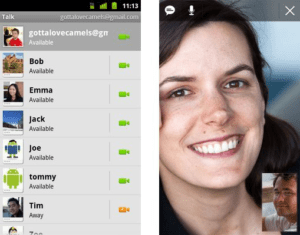 Video chat Gtalk Android Video chat Gtalk Android