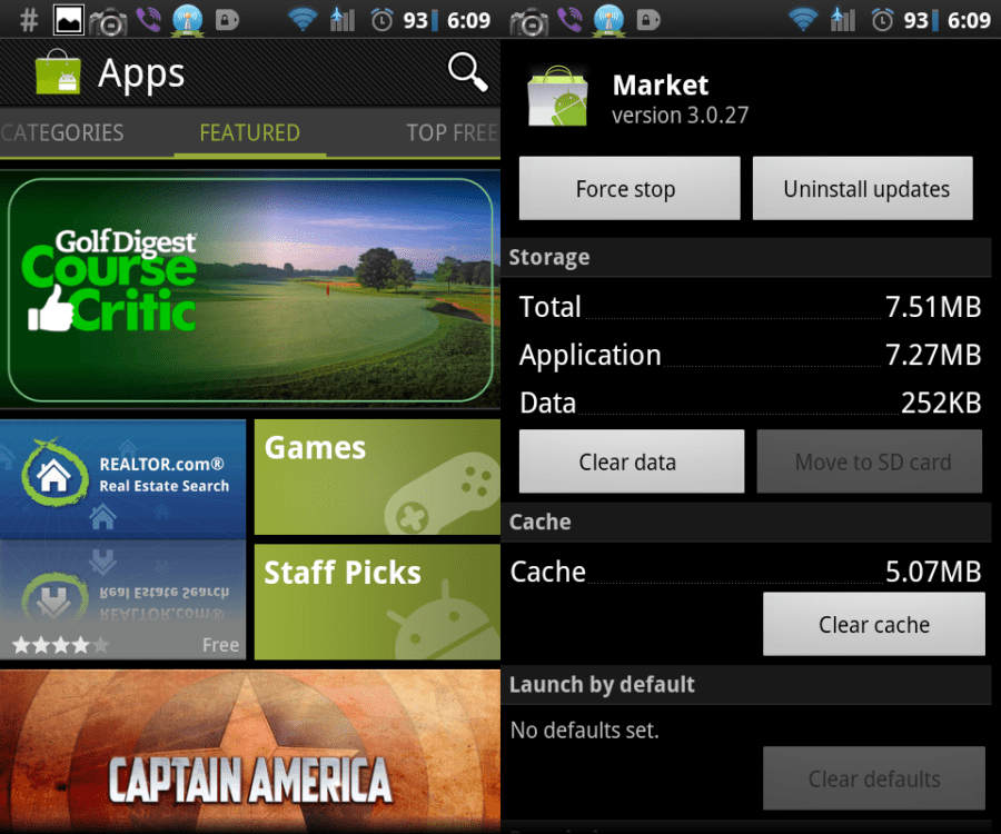 Android Market 3.0.27