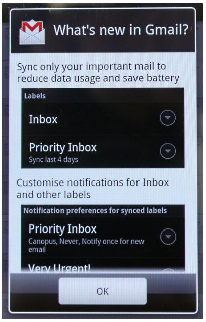 GMail Android App GMail Android App