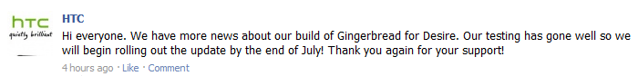 htc gingerbread july