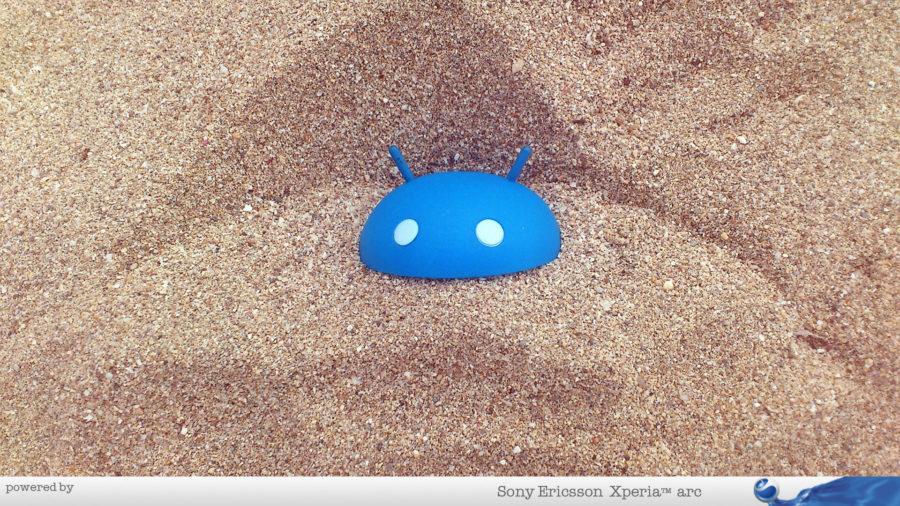Android u pesku