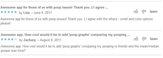 Poop Log komentari