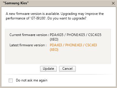 SGS2 Update SGS2 Update