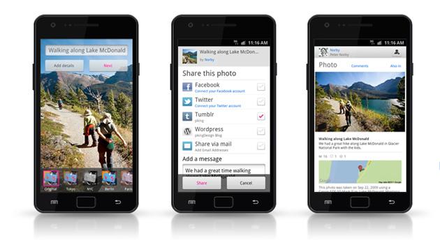 flickr android