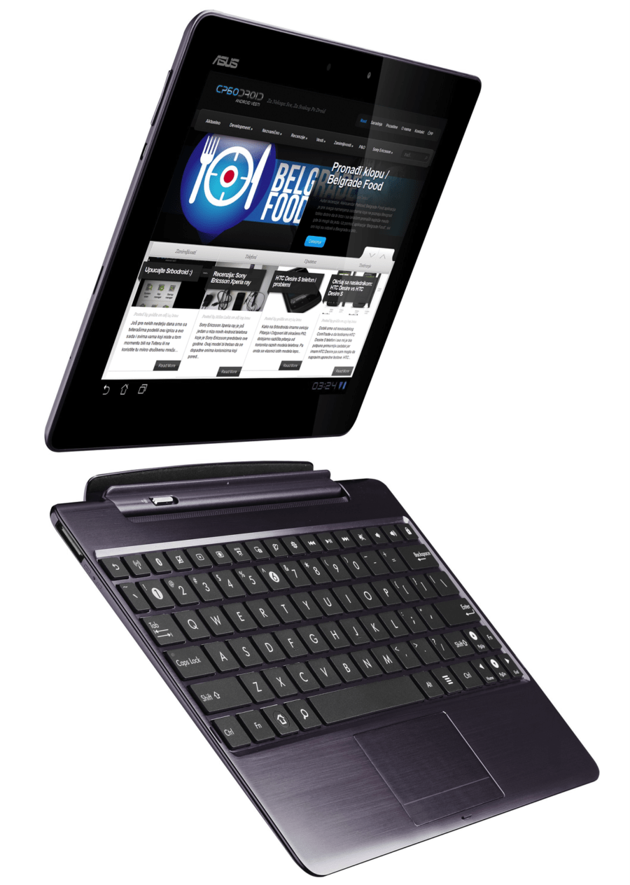 ASUS Eee Pad Transformer Prime with dock Amethyst Gray