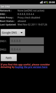 Set DNS
