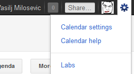 gcal settings gcal settings
