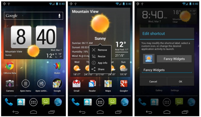 Apex Launcher 1.2