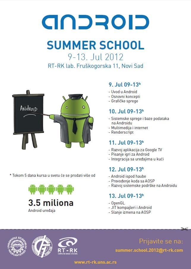 Android summer school Android summer school