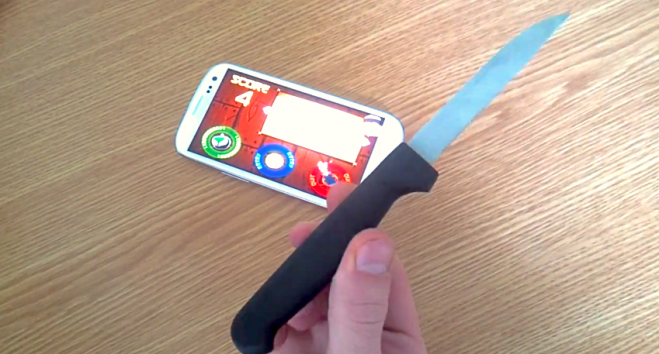 SGS3 Fruit Ninja pravi nož SGS3 Fruit Ninja pravi nož