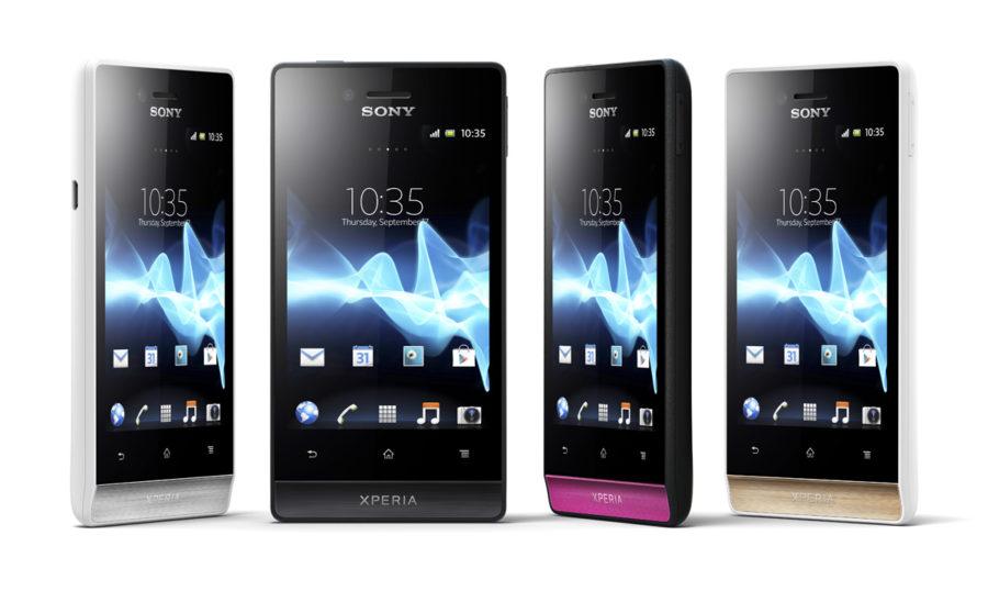 Xperia miro grupa u bojama Xperia miro grupa u bojama