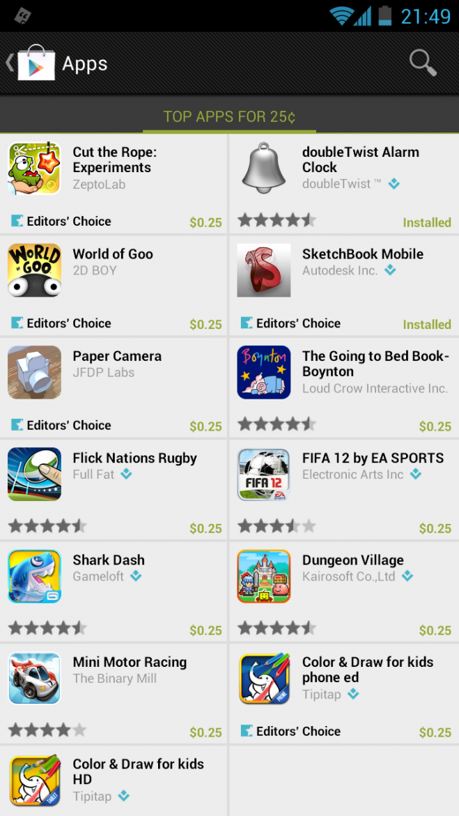 akcija Google Play Store akcija Google Play Store
