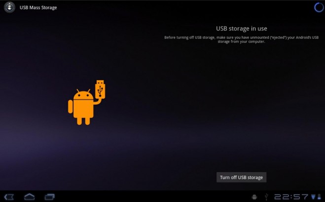 USB Mass Storage USB Mass Storage