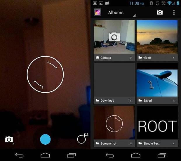 Android 4.2 Camera Gallery Android 4.2 Camera Gallery