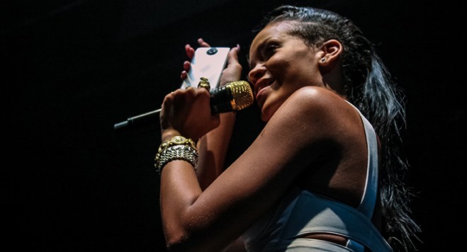 Rihanna and HTC