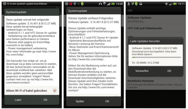 HTC One S Jelly Bean HTC One S Jelly Bean