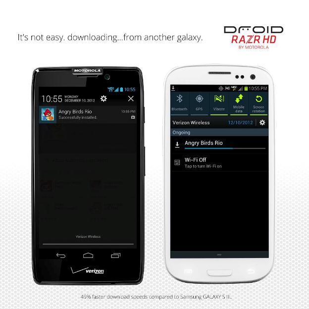 Motorola Attacks Samsung via Facebook Motorola Attacks Samsung via Facebook