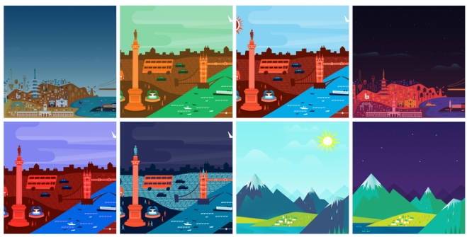 Google Now Header slike