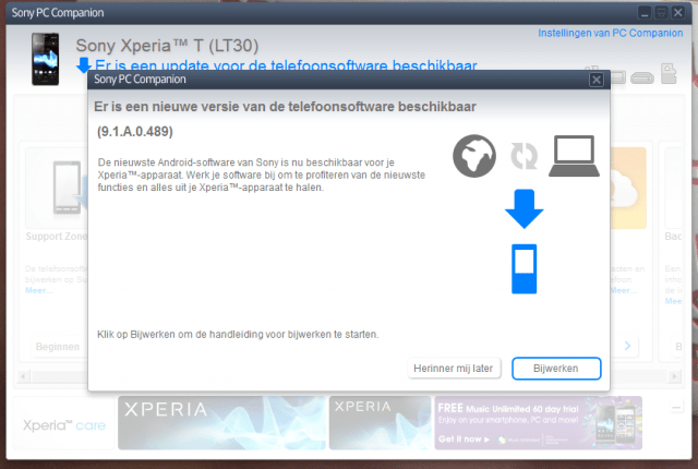 update na Jelly Bean