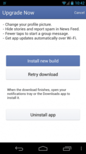 Facebook Update