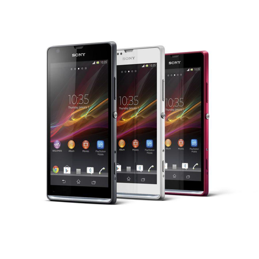 Xperia SP tri boje