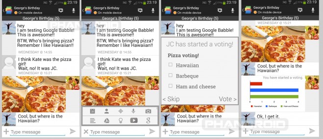google babble