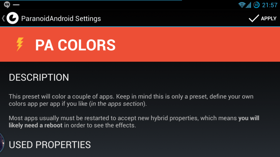 PA Colors