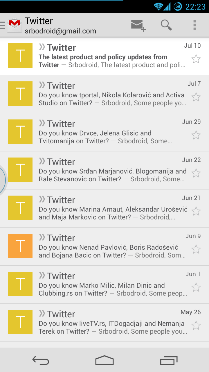 Paranoid Gmail