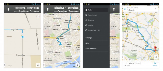 Google Mape Navigacija Srbija