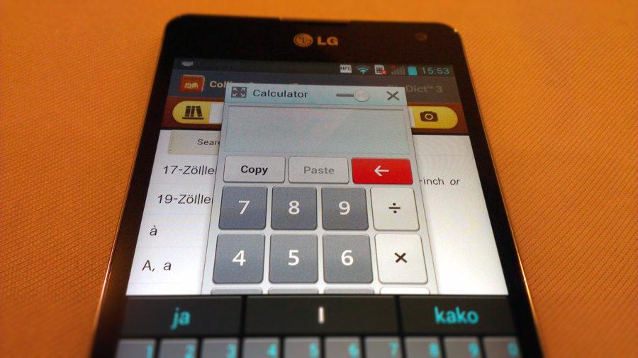 LG Optimus G Q-Slide