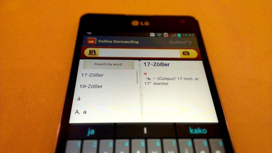 LG Optimus G translator