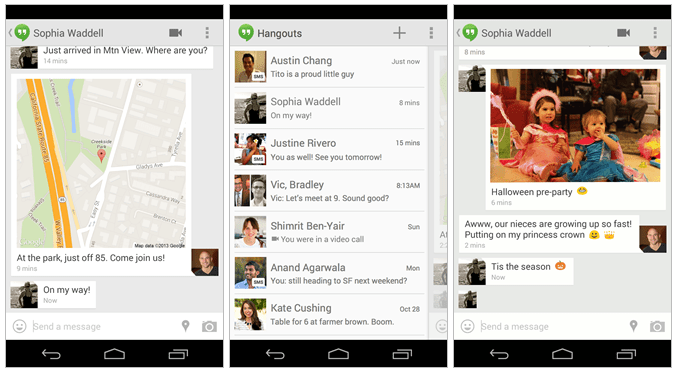 Hangouts SMS 2