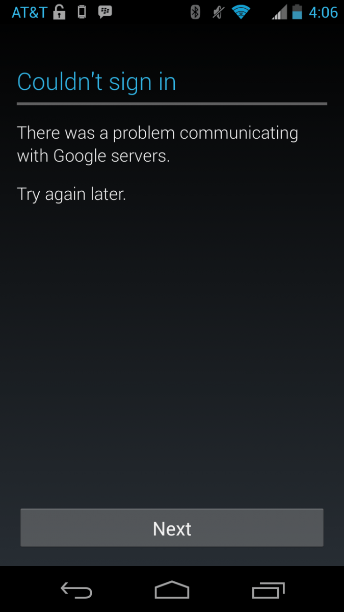 problemi sa Google serverima