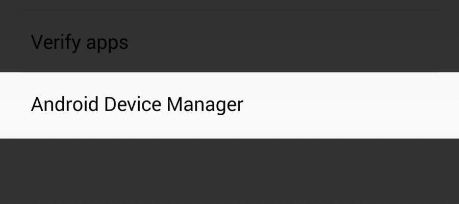 Android Device Manager