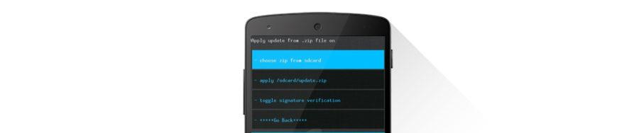 ClockworkMod Install ZIP
