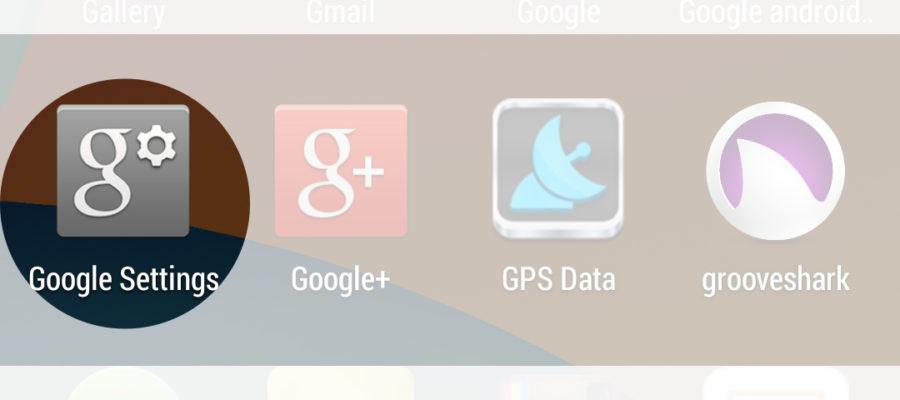 Google Settings