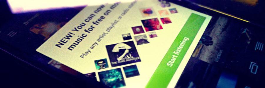 Spotify Mobile Shuffle