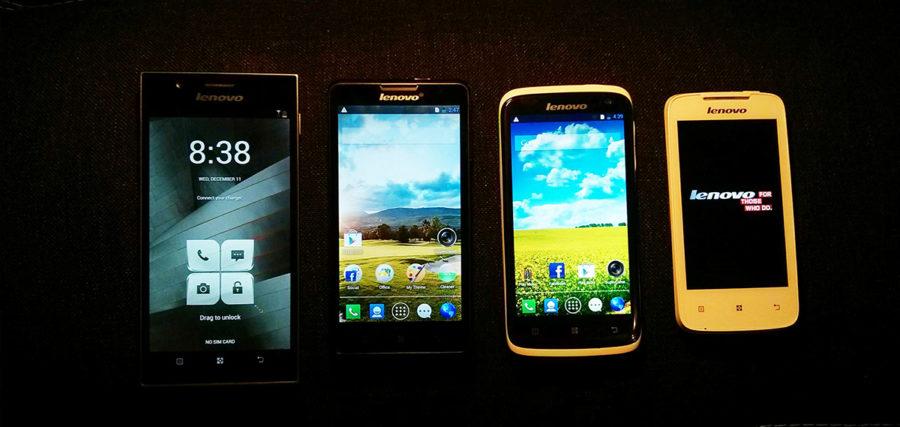 lenovo telefoni