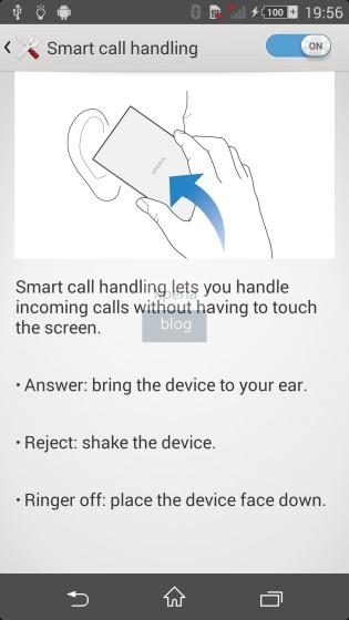Xperia smart call