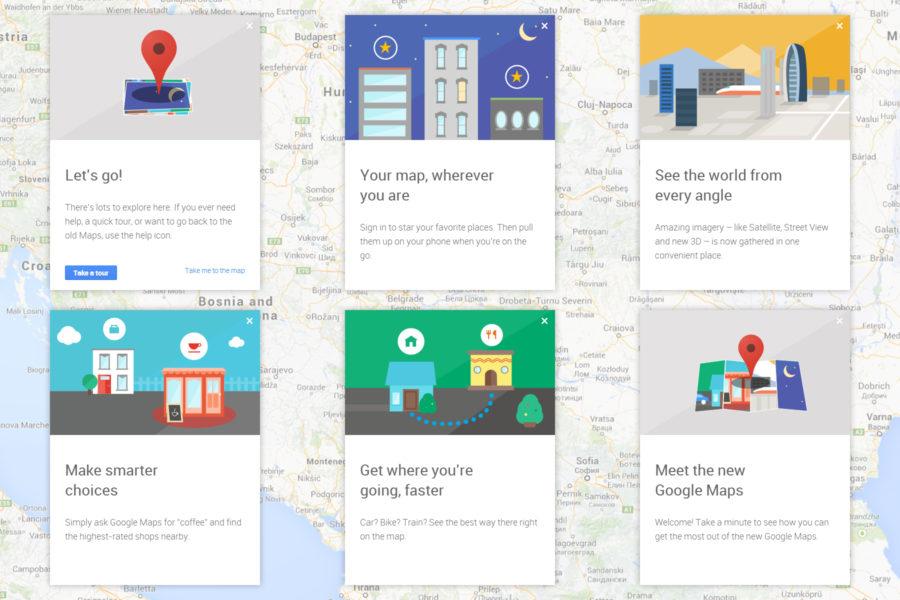 Google Mape kartice